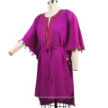 Islamic clothing Sexy Muslim Tops With Tassels For Dubai Womens